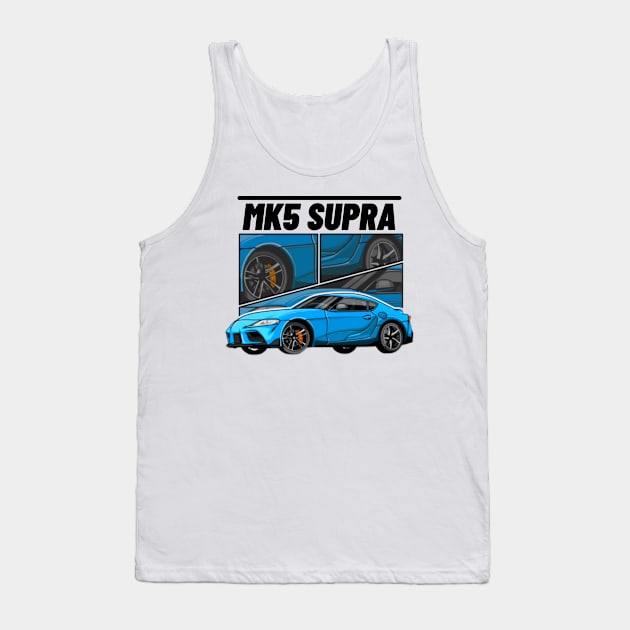 mk5 SUPRA Tank Top by MOTOSHIFT